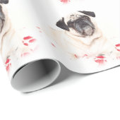 Mopsgesicht ラッピングペーパー (ロールコーナー)