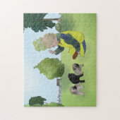 Mopspuzzel ジグソーパズル (縦)