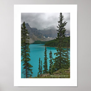 Moraine Lake, Banff NPカナダポスター ポスター