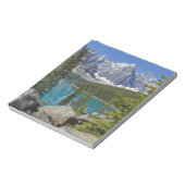 Moraine Lake, Canadian Rockies，アルバータ，カナダ ノートパッド (回転)