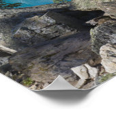 Moraine Lake, Canadian Rockies,アルバータ,カナダ ポスター (角)