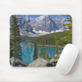 Moraine Lake, Canadian Rockies，アルバータ，カナダ マウスパッド (マウス)