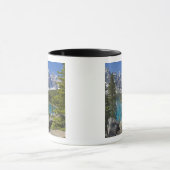 Moraine Lake, Canadian Rockies，アルバータ，カナダ マグカップ (中央)