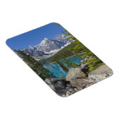 Moraine Lake, Canadian Rockies,アルバータ,カナダ マグネット (右側)