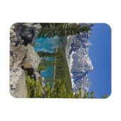 Moraine Lake, Canadian Rockies,アルバータ,カナダ マグネット (横)