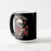 Morally Grey Merch Dark Romance Romantasy Smut モーフィングマグカップ (正面左)