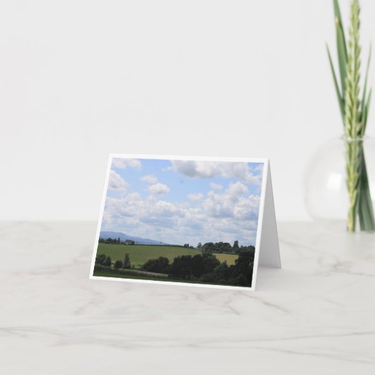 Morchard Bishop card サンキューカード (正面)