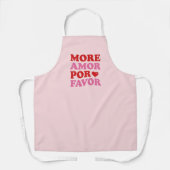 More Amor Por Favor エプロン (正面)