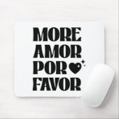 More Amor R Favor Retro Love Valentine Aestheti  マウスパッド (マウス)
