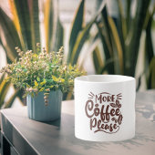 More Coffee Please - Funny Coffee Lover エスプレッソカップ