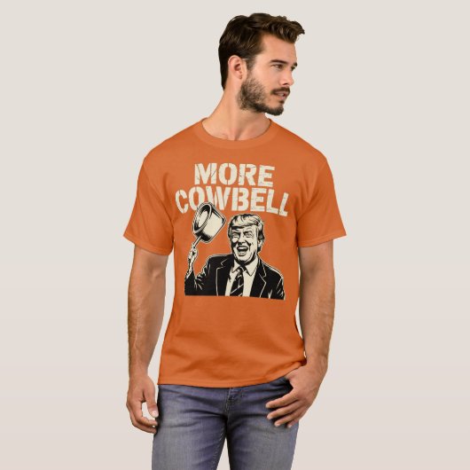 More Cowbell Tシャツ (正面フル)