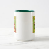 More Espresso, Less Depresso ツートーンマグカップ (中央)