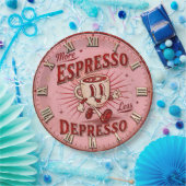More Espresso Less Depresso ペーパープレート (パーティー)