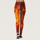 More Fire - Power Yoga Leggings レギンス (裏面)
