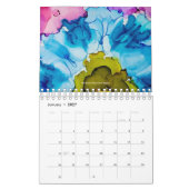 More Flowerworks - 2026 Twelve Month Art Calendar カレンダー (1月 2027)