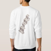 More Focus Less Time スウェットシャツ (裏面)