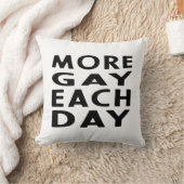 More Gay each day  クッション (ブランケット)