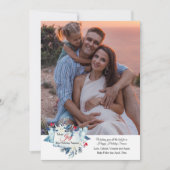 More Joy Holiday Pregnancy Announcements  案内状 (正面)