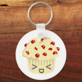 More Kawaii Muffin Faces キーホルダー (正面)