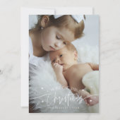 More Love This Christmas Photo Birth  案内状 (正面)