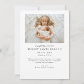 More Love This Christmas Photo Birth  案内状 (裏面)