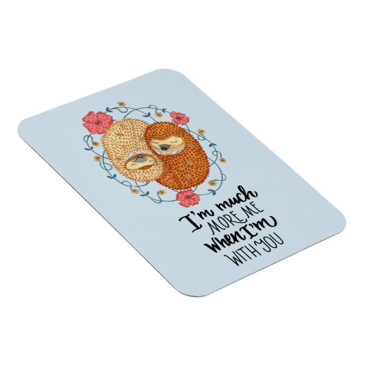 More Me With You Hedgehogs マグネット (右側)