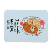 More Me With You Hedgehogs マグネット (横)