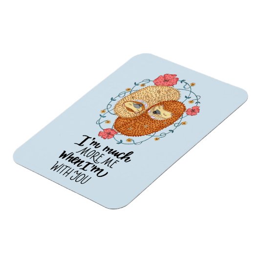 More Me With You Hedgehogs マグネット (左側)