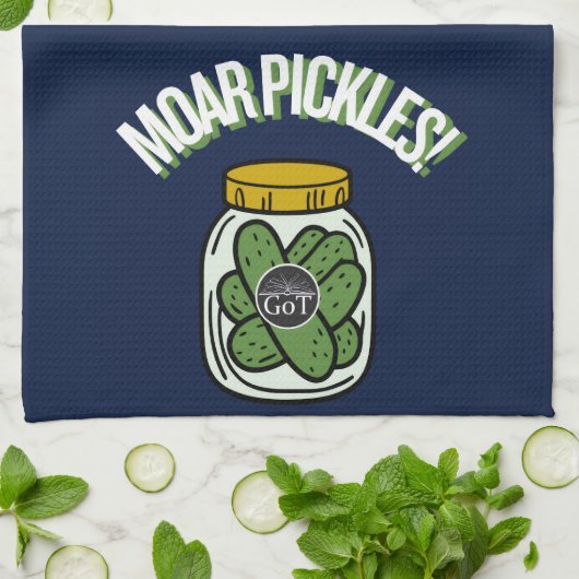 More Pickles! Kitchen Towel キッチンタオル (折り畳み)