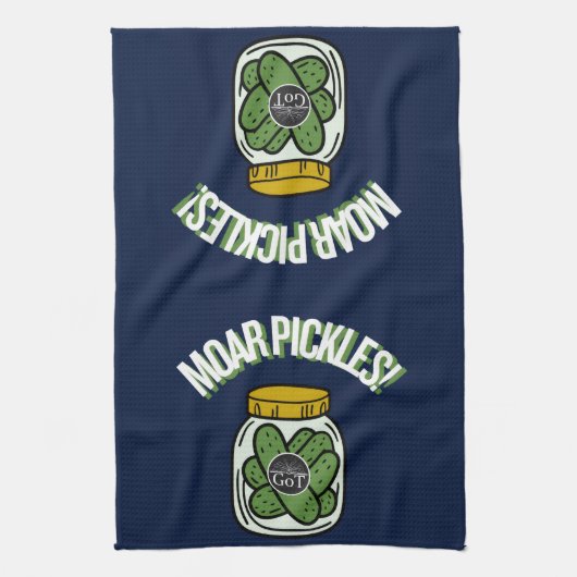 More Pickles! Kitchen Towel キッチンタオル (縦)