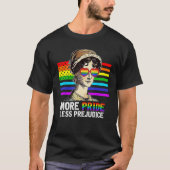 More Pride Less Prejudice Lgbt Gay Proud Ally Prid Tシャツ (正面)