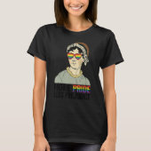 More Pride Less Prejudice LGBT Jane Austen Proud A Tシャツ (正面)