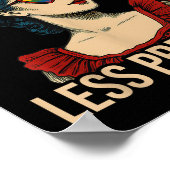 More Pride Less Prejudice Pride Month Gay Lesbian  ポスター (角)