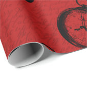 More Red and Navyシリーズ航海のデザイン16 ラッピングペーパー (ロールコーナー)