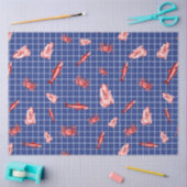 More Red and Navyシリーズ航海のデザイン6 薄葉紙 (クラフト)