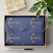 More Red and Navyシリーズ航海のデザイン7 薄葉紙 (ギフト)