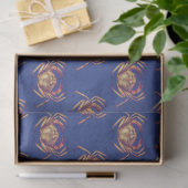 More Red and Navyシリーズ航海のデザイン8 薄葉紙 (ギフト)