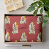 More Red and Navyシリーズ航海のデザイン9 薄葉紙 (ギフト)