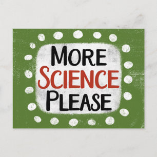 More Science Pleaseポストカード ポストカード