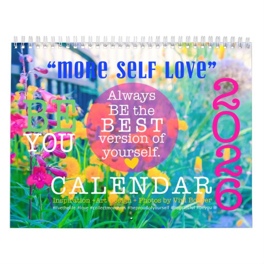 More Self LOVE ::  TWENTY 26 Calendar カレンダー (カバー)