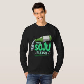 More Soju Please Korean Drink Tシャツ (正面フル)