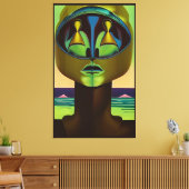 More Than Human キャンバスプリント (インサイチュ (リビング))