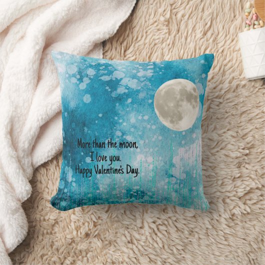 More than the Moon, I love You クッション (ブランケット)