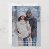 More The Merrier Holiday Pregnancy Announcement シーズンカード (正面)