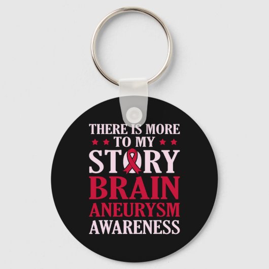 More To My Story Brain Aneurysm認識度月Gr キーホルダー (正面)