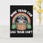 More Trash Can Less Trash Can't カード (黄色い花)