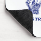 More Trash Can Less Trash Can't Funny Raccoon Sayi マウスパッド (コーナー)