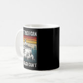 More Trash Can Less Trash Can't Retro Humor Funny コーヒーマグカップ (正面左)