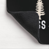 More Trees Less Holes Ugly Christmas Sweater  マウスパッド (コーナー)