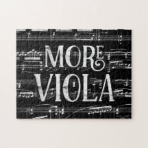More Viola Chalkboard -白黒音楽